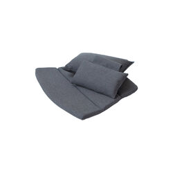 Putesett til Breeze highback stol, black, Cane-line