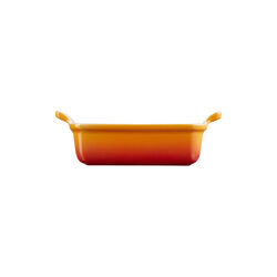 Heritage rektangulært fat 19 cm, volcanic