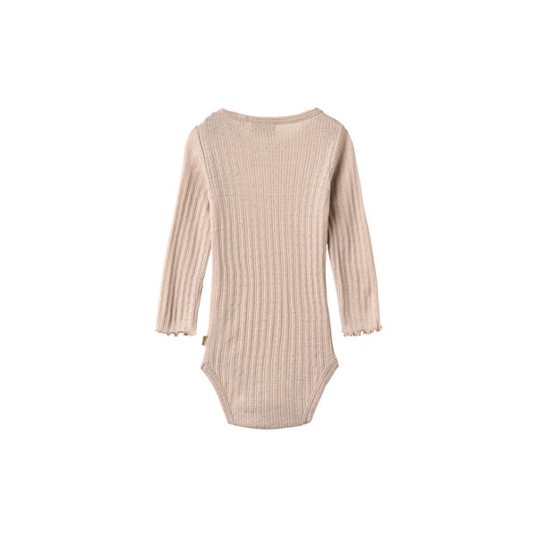 Wool Silk Body L/S Liea, 1356 pale lilac, Wheat