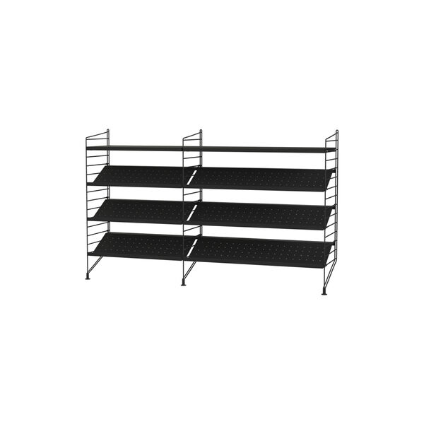 Hallway Bundle N, black/black, String Furniture