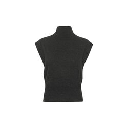 ManziGZ waistcoat, deep graphite melange, Gestuz