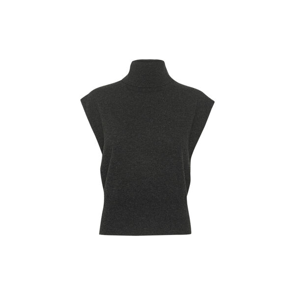 ManziGZ waistcoat, deep graphite melange, Gestuz