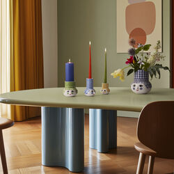 Olga Lysestake, gul, Bjørn Wiinblad