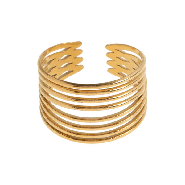 Chlo&eacute; - Statement ring, gull, timi of Sweden