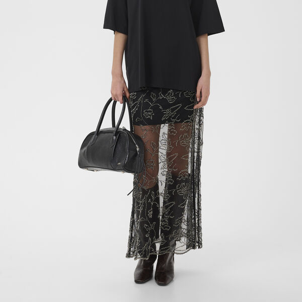 GZestrid HW skirt, dark silver, Gestuz