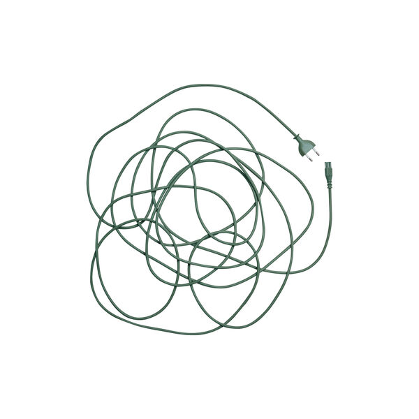Power Cable 7,5 meters, mossy green, Pedestal