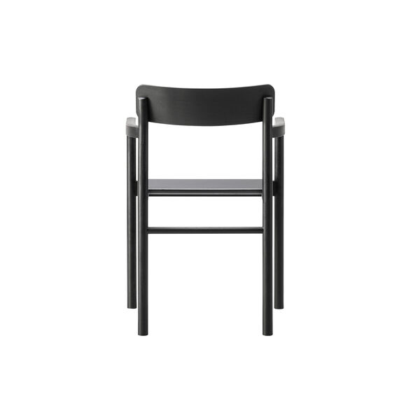 Post Chair, svart lakkert eik, Fredericia Furniture
