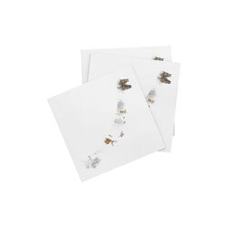 Julemorgen servietter, girlander, Wik & Wals&oslash;e