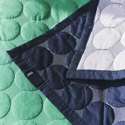 Mega Dot sengeteppe, midnattsblå, HAY