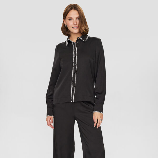 NUDARBY SHIRT, caviar, N&Uuml;MPH