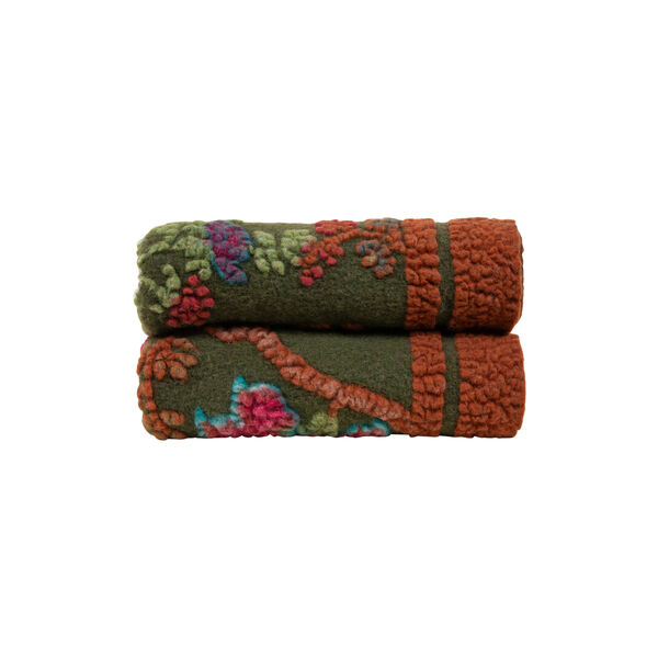 Paradisiaco pledd, green, Frati Home