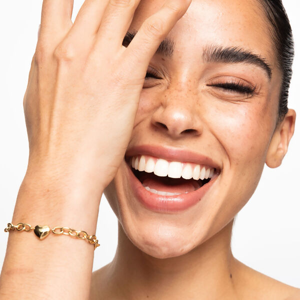 The Heart armbånd, gull, CAMILLA PIHL