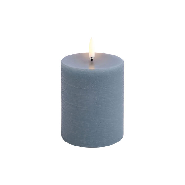 LED Pillar Candle 10 cm, hazy blue LED Pillar Candle 10 cm, hazy blue, Uyuni Lighting