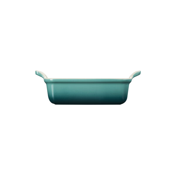 Heritage rektangul&aelig;rt fat 19 cm, bleu riviera, Le Creuset