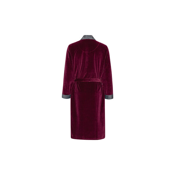 Davos morgenkåpe, bordeaux/sliver collar, Ambassador 1867