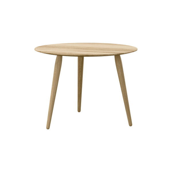 PLAYround Ø60 Coffee Table, natural oiled oak, Bruunmunch Furniture