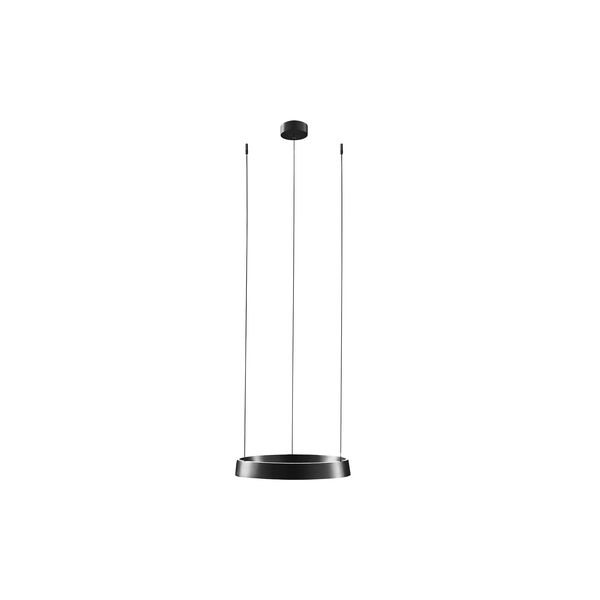 EDGE ROUND pendel, carbon black, LIGHT-POINT