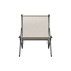 PK4&trade; stol, sort/natur, Fritz Hansen