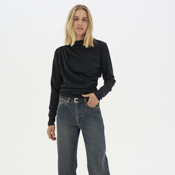HelleMW Blouse, black, My Essential Wardrobe