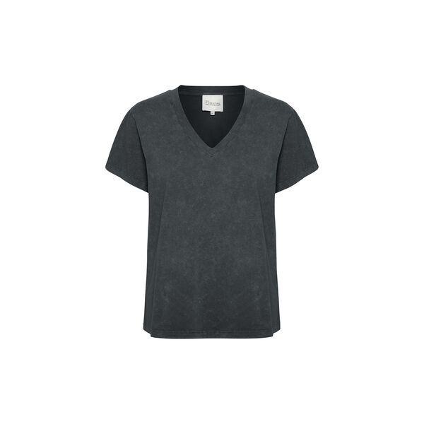 HanneMW V-Neck Tee, black, My Essential Wardrobe