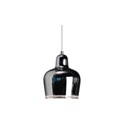Pendant Light A330S “Golden Bell“, chrome-plated, Artek