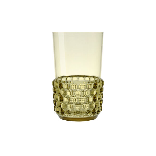 JELLIES FAMILY LONG DRINK glass, green, Kartell
