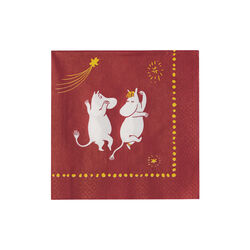 Festlige Stunder serviett, Moomin Arabia