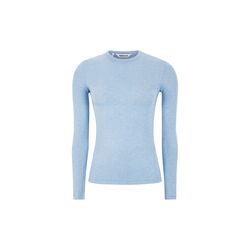 SRRoman O-neck, cashmere blue melange, Soft Rebels