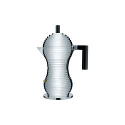 Pulcina espressokanne, sort, Alessi
