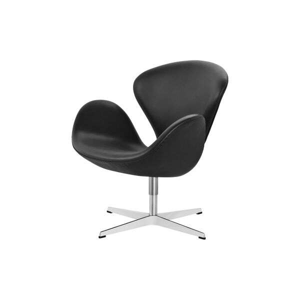 Svanen&trade; 3320 loungestol, svart, Fritz Hansen