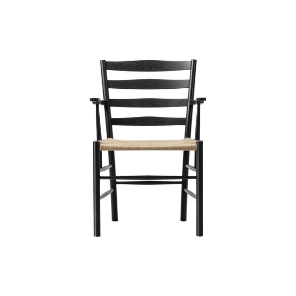 Klint Armchair, svartlakkert eik, Fredericia Furniture