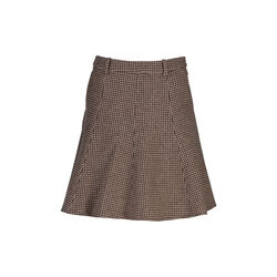 Houndstooth Flare Skirt, faded taupe, Gant