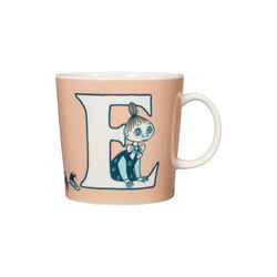 Mummi krus 40 cl Alfabet E, Moomin Arabia