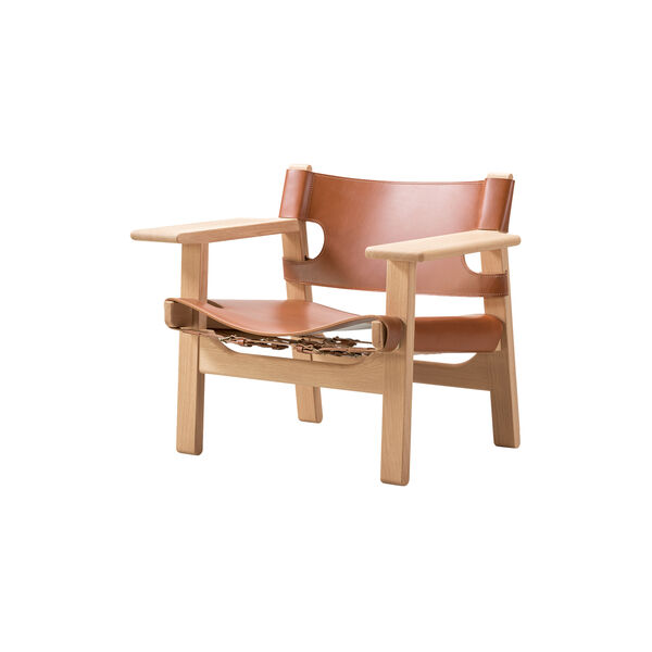 2226 The Spanish Chair, cognac/light oiled oak, Fredericia Furniture
