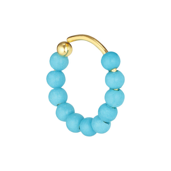 Bermuda Turquoise Twist ørering, turkis Bermuda Turquoise Twist ørering, turkis, Jane Kønig