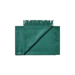 Lima pledd, dark green 1172, Silkeborg Uldspinderi