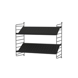 Hallway Bundle F, black/black, String Furniture