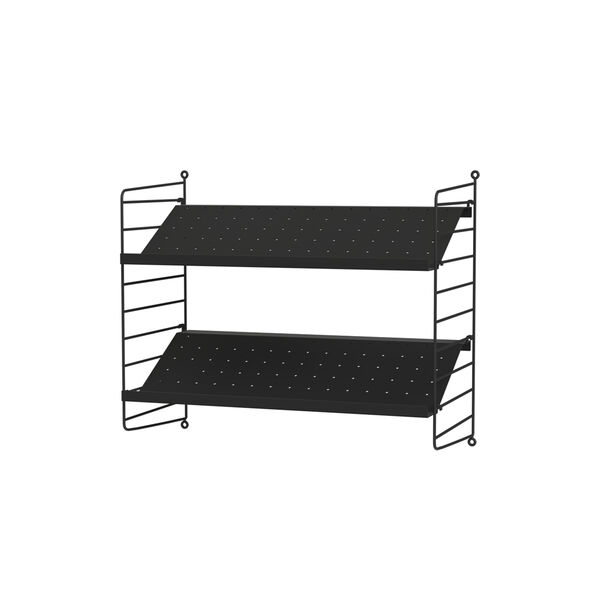 Hallway Bundle F, black/black, String Furniture