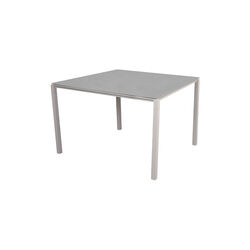 Pure bordplate 100x100 cm, basalt/keramikk, Cane-line