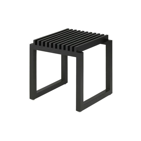 Cutter Stool, svart/eik, Skagerak by Fritz Hansen