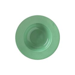 Rhombe Color dyp tallerken Ø 24,5 cm, grønn