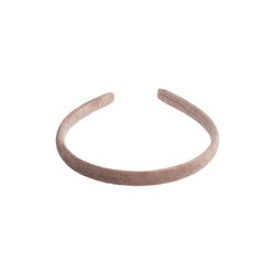 Velvet Hårbånd Thin, warm taupe, DARK department