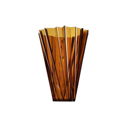 Shanghai vase, amber, Kartell