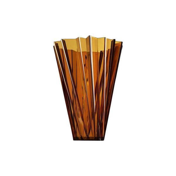Shanghai vase, amber, Kartell