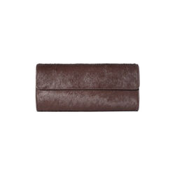 Cavalier Clutch, dark brown, CAMILLA PIHL
