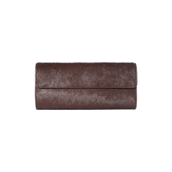 Cavalier Clutch, dark brown, CAMILLA PIHL