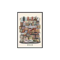 Oslo plakat A3, Martin Schwartz