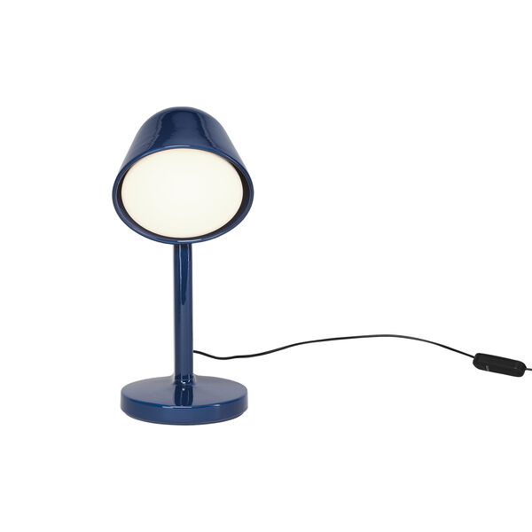 C&eacute;ramique Down Table Lamp, navy blue, Flos