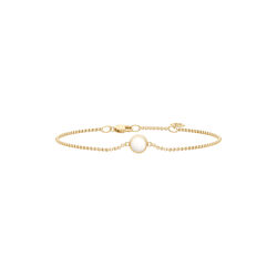 Primini Armb&aring;nd, gold/ivory, Julie Sandlau