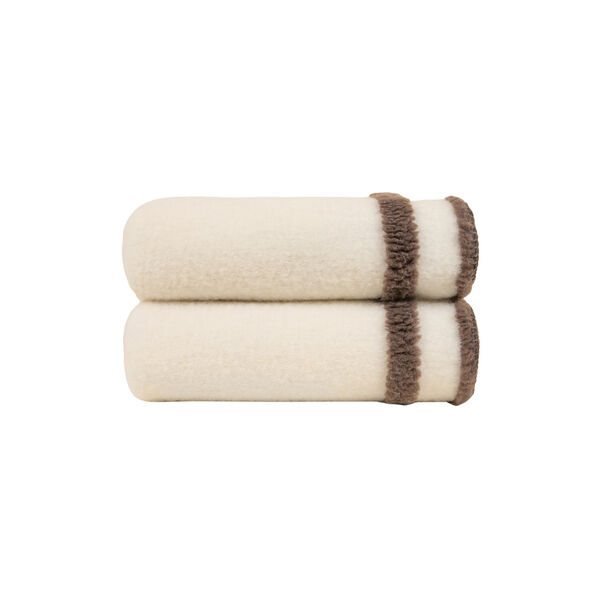 MAGNOLIA Easy boiled wool pledd 150x190cm, rosa, Frati Home